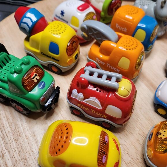 VTech Go! Go! Smart Wheels Lot of 13 Vehicles | No Duplicates - Picture 2 of 12